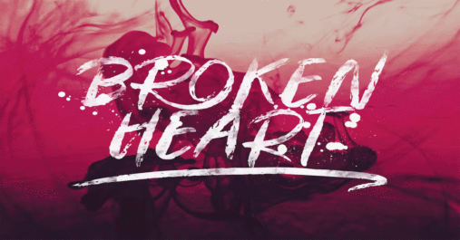 Broken Heart Premium Free Font Download