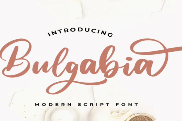 Bulgabia Premium Free Font Download