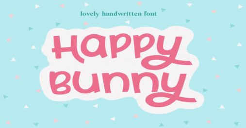 Happy Bunny Script Premium Free Font