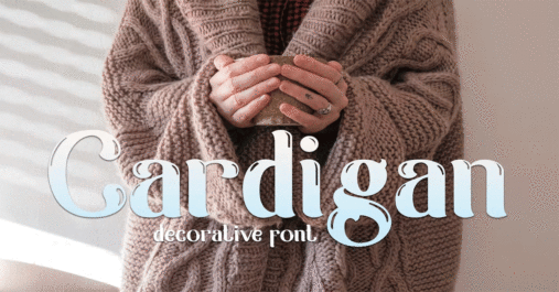 Cardigan Sans Serif Typeface Premium Free Font