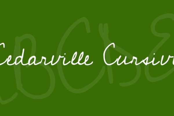 Cedarville Cursive Download Premium Free Font