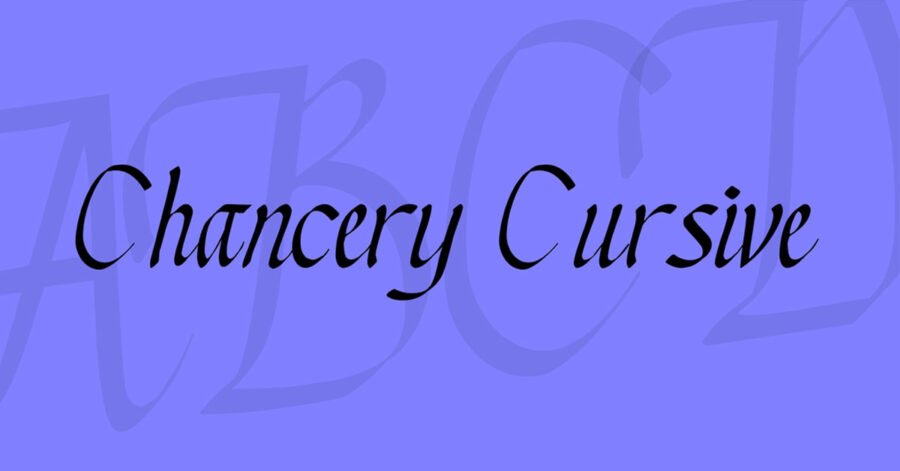 Chancery Cursive Download Premium Free Font