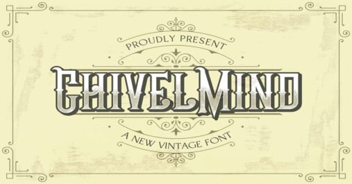 Chivel Mind Tattoo Premium Free Font
