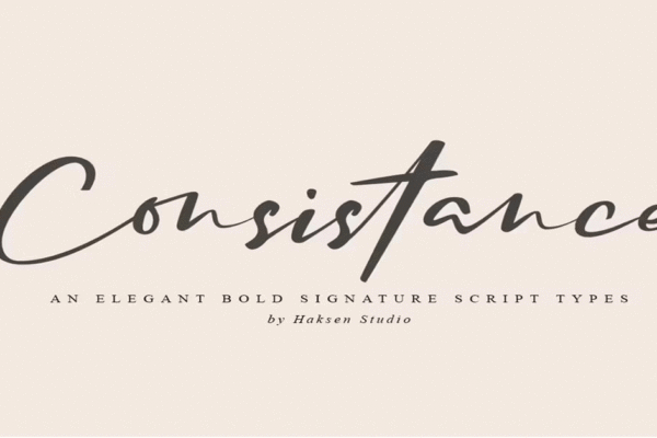 Consistance Premium Free Font Download