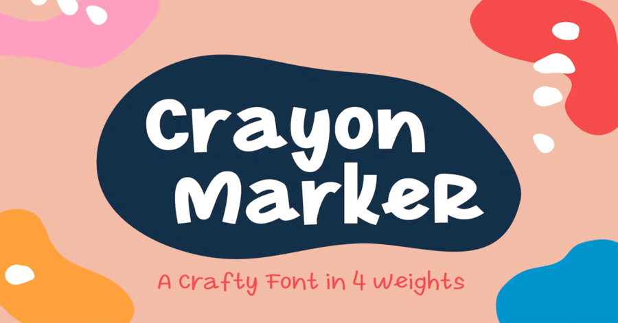 Crayon Marker Download Premium Free Font