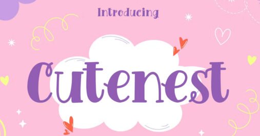 Cutenest Curly Valentine Premium Free Font