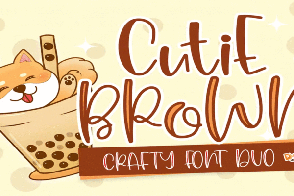 Cutie Brown Premium Free Font Download