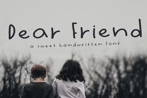 Dear Friend Handwritten Download Free Font