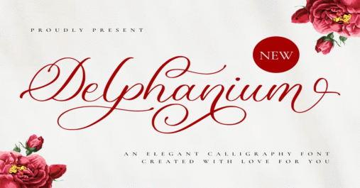 Delphanium Premium Free Font Download