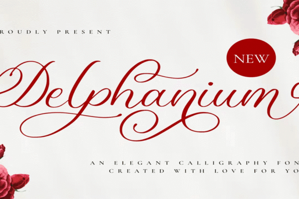 Delphanium Premium Free Font Download