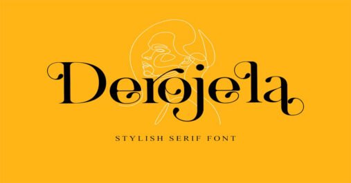 Derojela Serif Music Premium Free Font