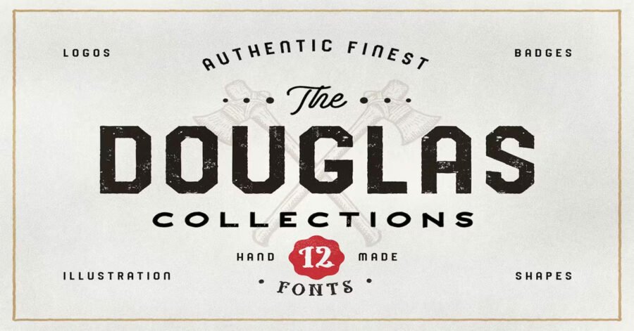 The Douglas Collections Free Download Premium Font