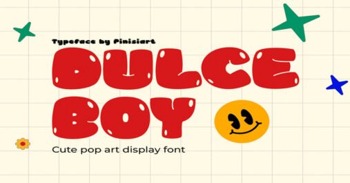 Dulce Boy Bubbly Download Premium Free Font