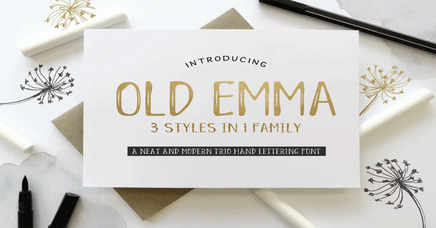 Old Emma Font Download Premium Free