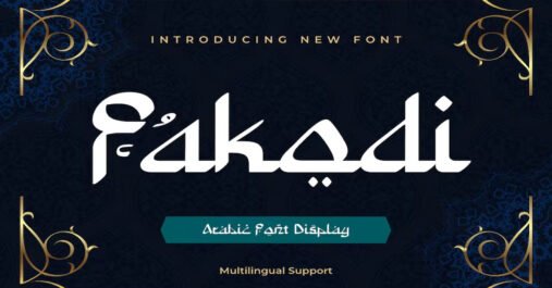Fakodi Arabic Style Premium Free Font