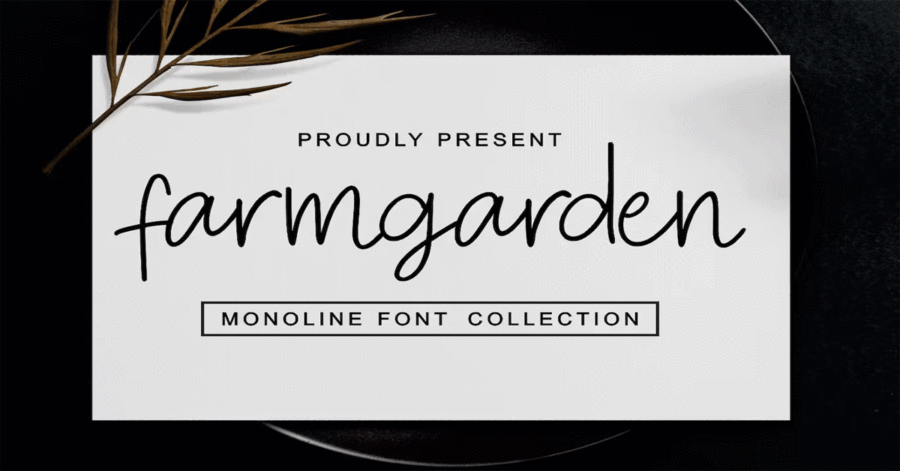 Farmgarden Premium Free Font Download