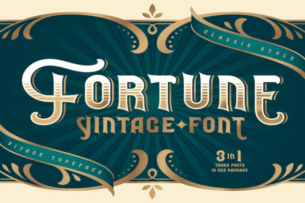 Fortune Vintage Premium Free Font