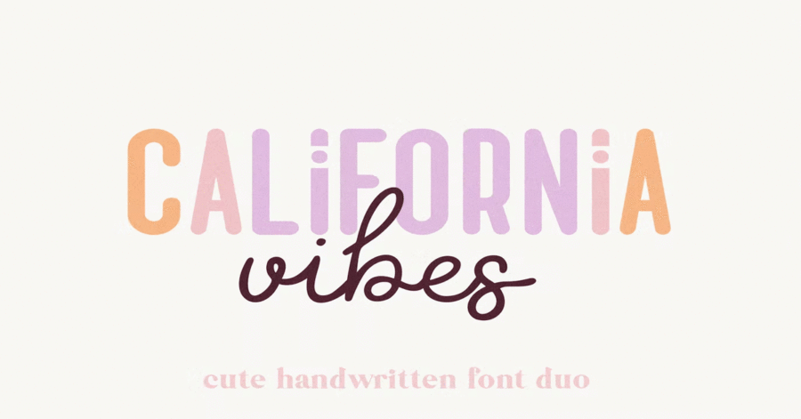 California Vibes Free Font Download