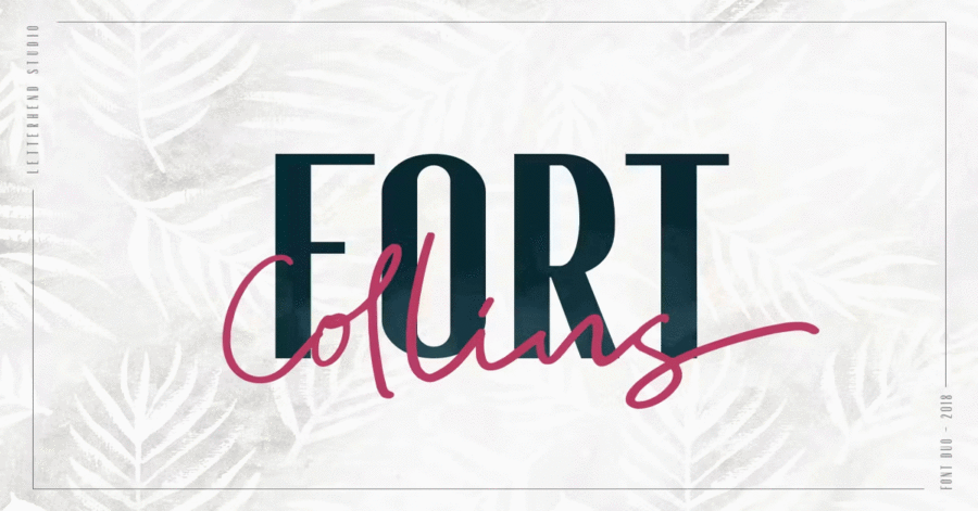 Fort Collins Caps Typeface Sans Download Premium Free Font