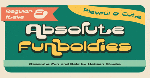 Absolute Funboldies Free Font Download