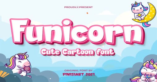 Funicorn Cartoon Premium Free Font