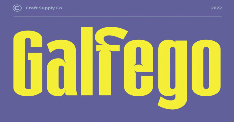 Galfego Premium Free Font Download