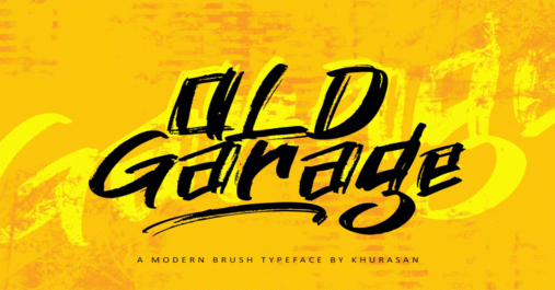 Old Garage Font Download Premium Free