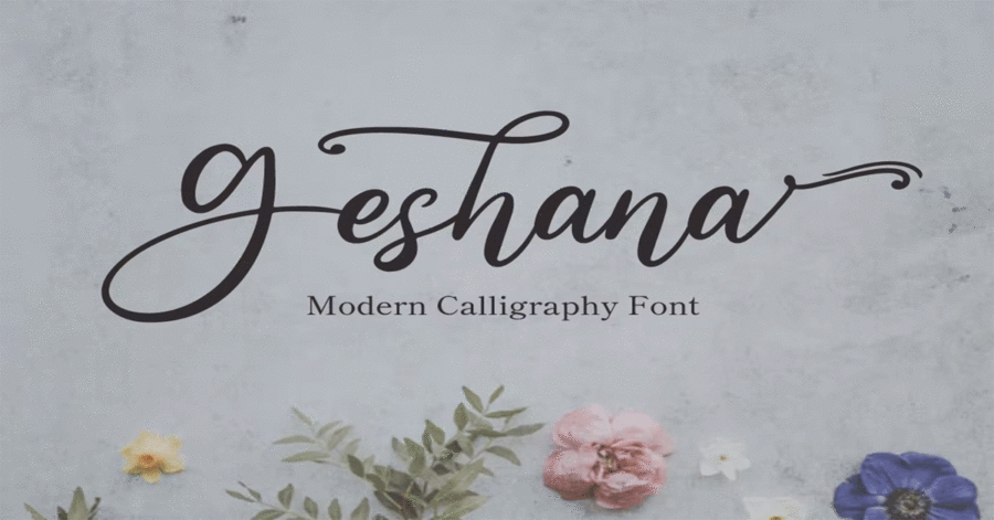 Geshana Premium Free Font Download