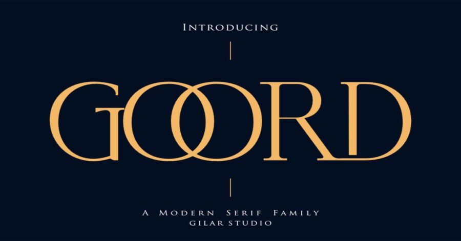 Goord Bubbly Download Premium Free Font