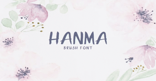 Hanma Brush Premium Free Font Download