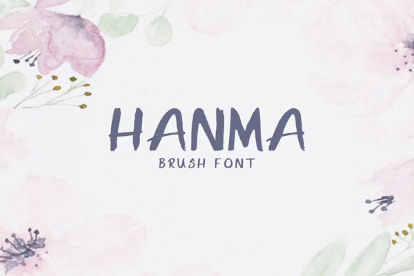 Hanma Brush Premium Free Font Download