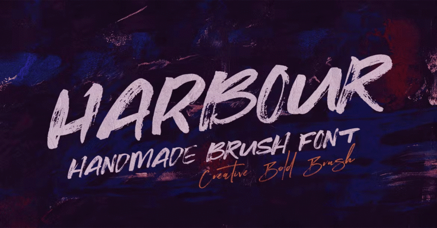 Harbour Brush Premium Free Font Download