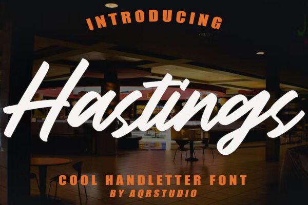 Hastings Handletter Cool Premium Free Font