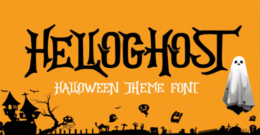 HelloGhost Premium Free Font Download