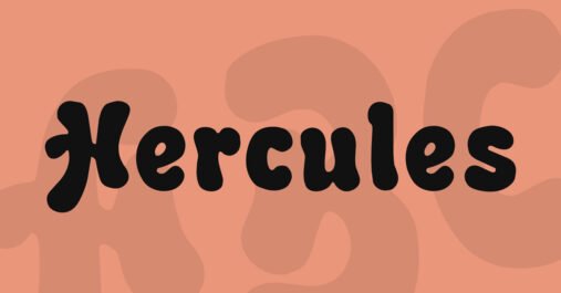 Hercules Bubbly Premium Free Font