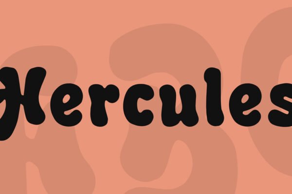 Hercules Bubbly Premium Free Font