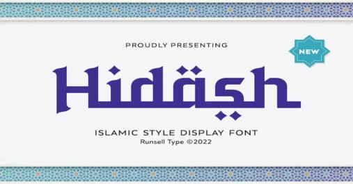 Hidash Arabic Premium Free Font