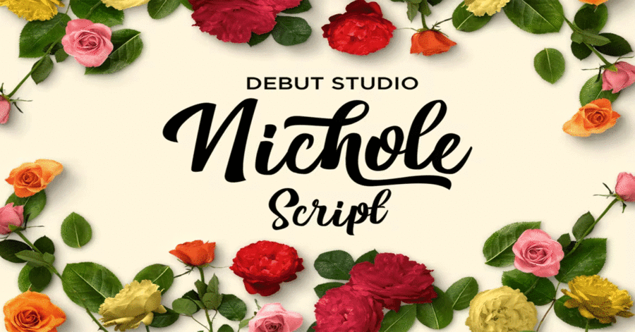 Nichole Script Premium Free Font Download