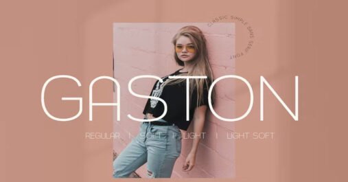 Gaston Modern Instagram Download Premium Free Font