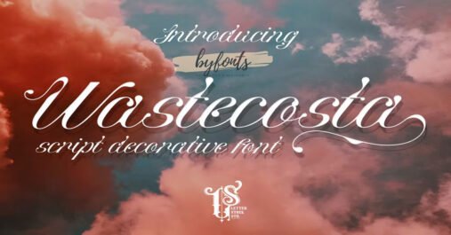 Wastecosta Typography, Family Premium Free Font