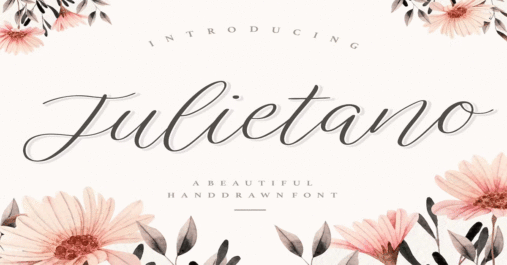 Julietano Calligraphy Premium Free Font