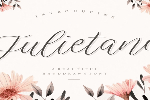 Julietano Calligraphy Premium Free Font