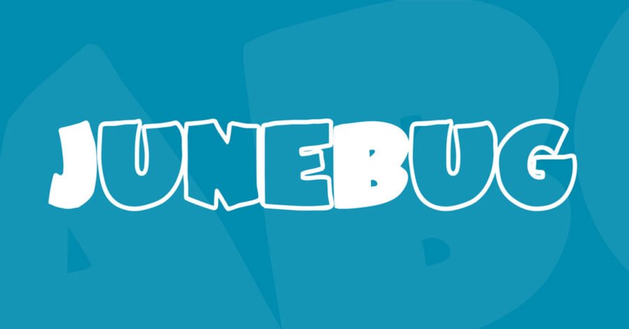 JuneBug Bubbly Premium Free Font