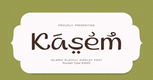 Arabic Kasem Premium Free Font