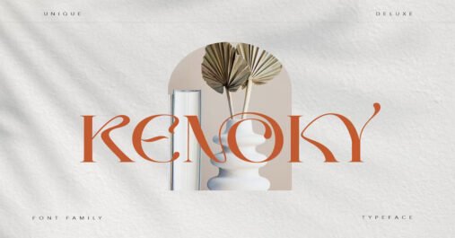 KENOKY Typeface Download Premium Free Font