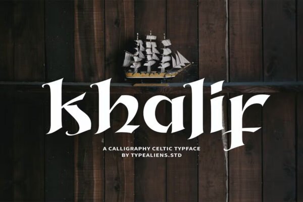 Khalif Celtic Premium Free Font