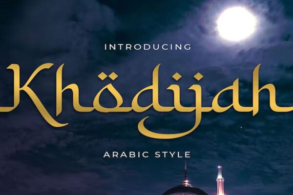 Khodijah Arabic Style Premium Free Font