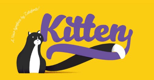 Kitten Cursive Download Premium Free Font