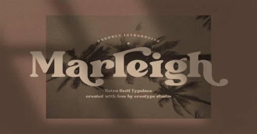 Marleigh Retro Serif Premium Font