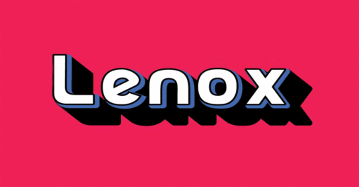 Lenox Retro Sans Premium Free Font